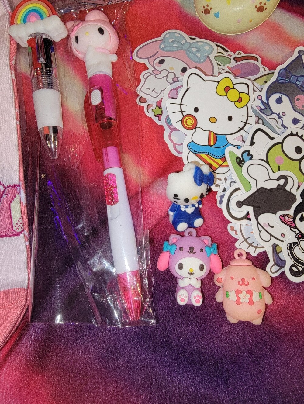 Sanrio & Baby Three Character Stationery Bundle Hello Kitty Disney Capybara - Picture 7 of 9